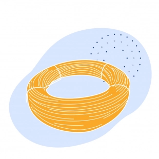 Канат закрытый несущий 30.5 мм ГОСТ 3090-73