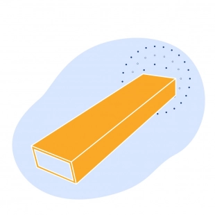 Труба стальная профильная прямоугольная 40х28х2х6000 мм Ст3Пс/Сп ГОСТ 8645-68