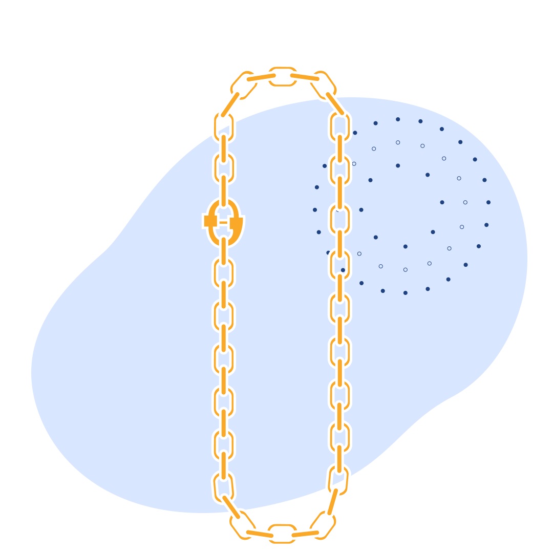 Строп цепной УСЦ 1 м 25 т