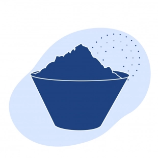 Химически модифицированный кукурузный крахмал горячего набухания E1422 GranStarch MH