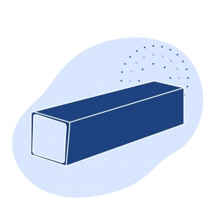 Оцинкованная квадратная труба 150х150х9 мм ст10 ГОСТ 8639-82