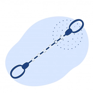 Строп цепной ВЦ 1 м 2 т