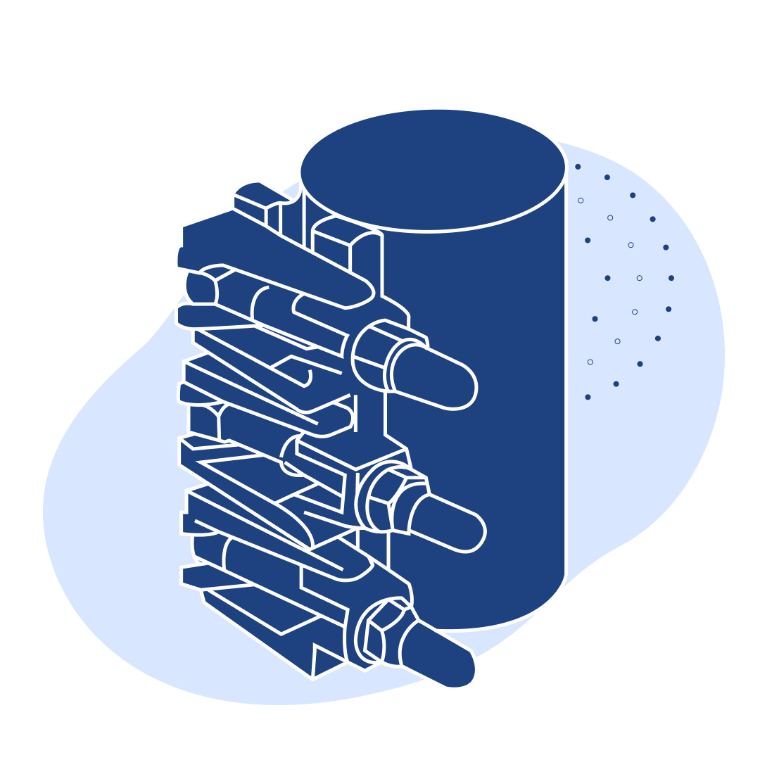 Хомут ремонтный чугунный Ду 65 мм