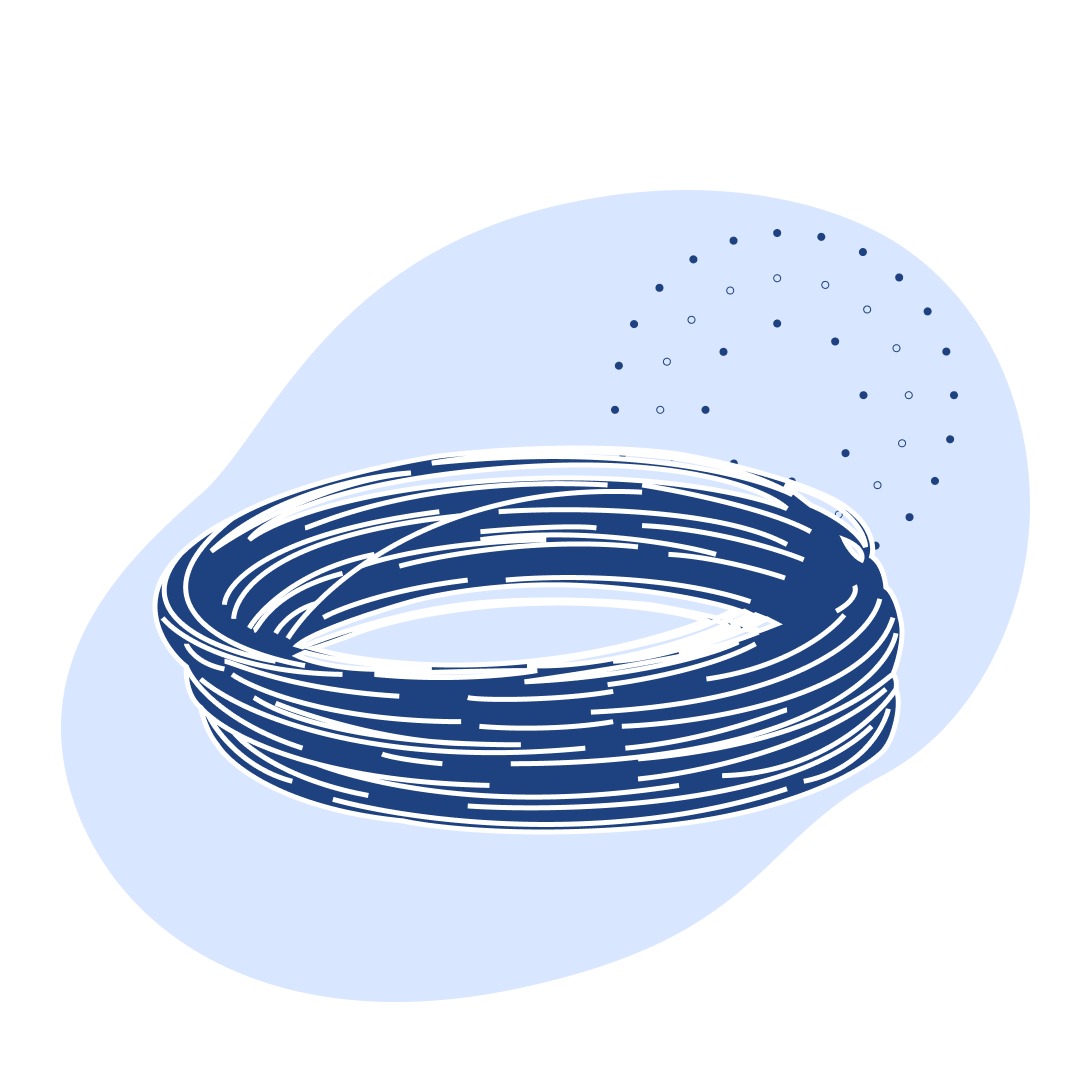 Стальная проволока пружинная 7.5 мм ЗК-7 ГОСТ 9389-75