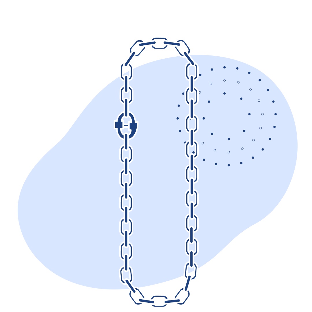 Строп цепной УСЦ 1 м 25 т